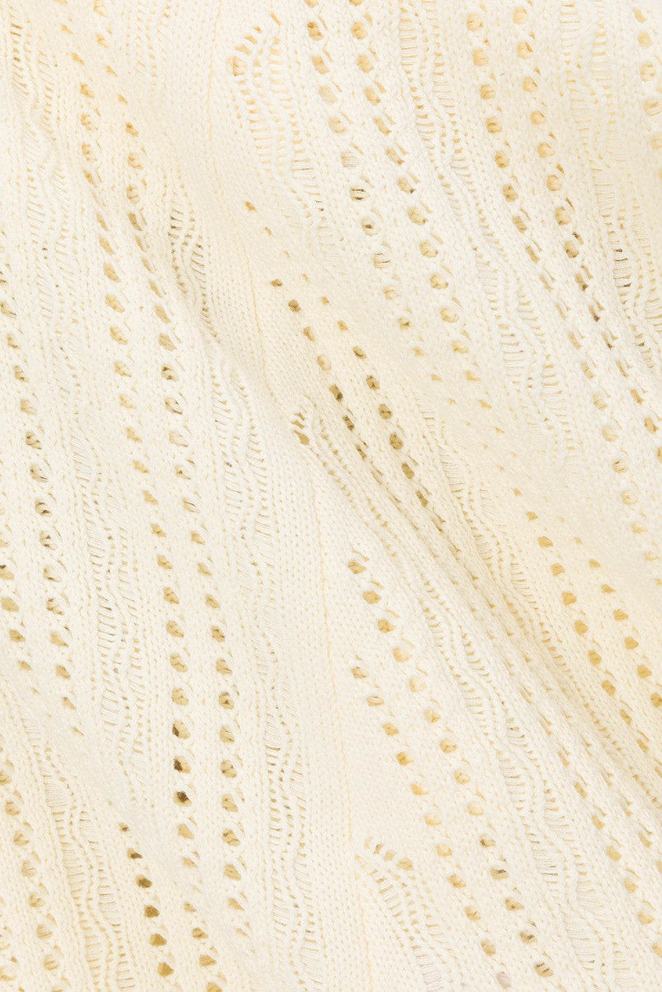 Cream maxi dress, detail view