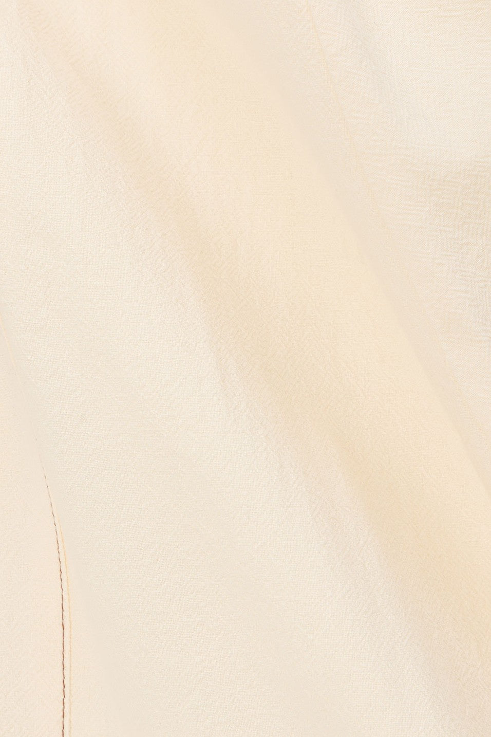 Cream mini dress, detail view