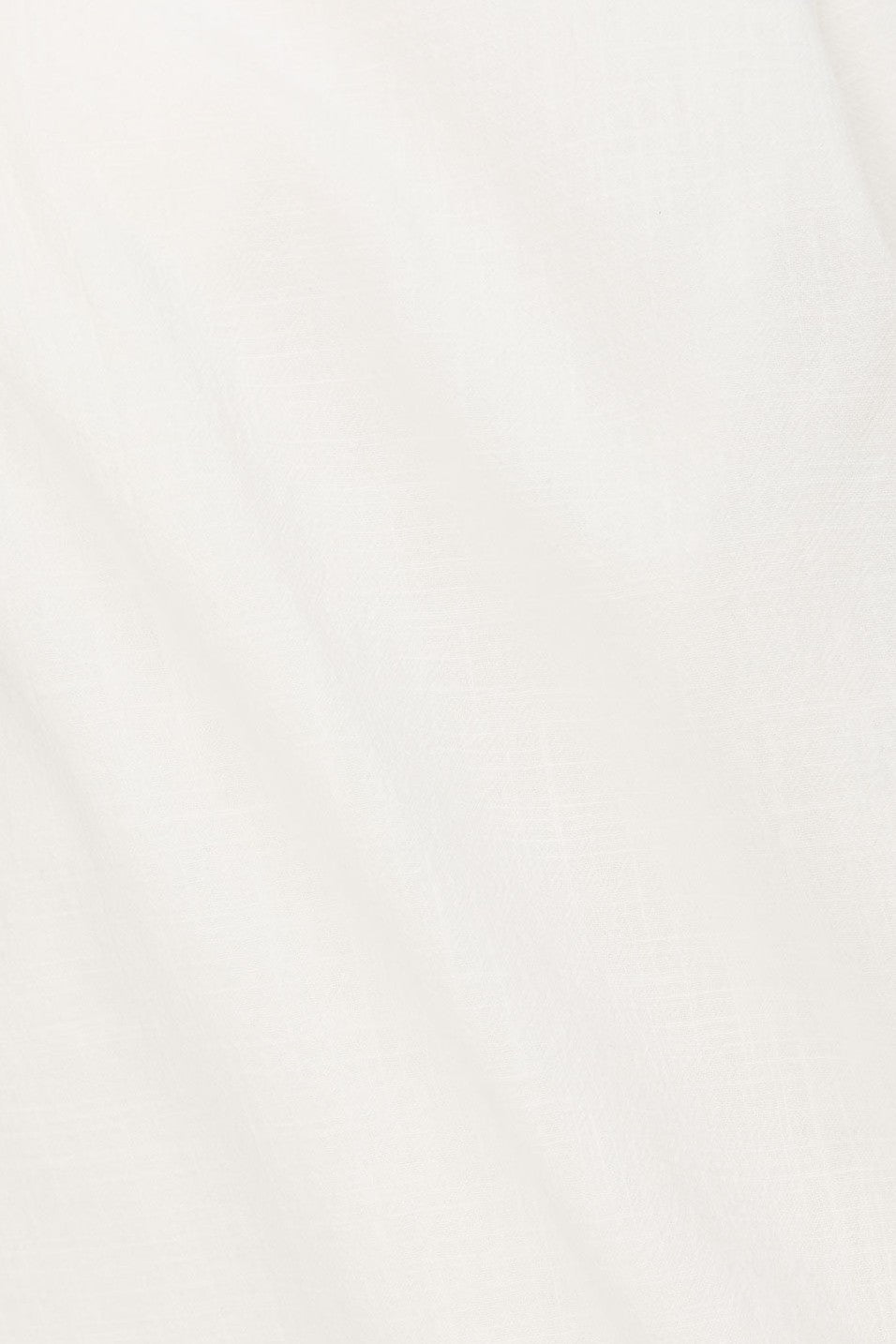 White mini dress, side view