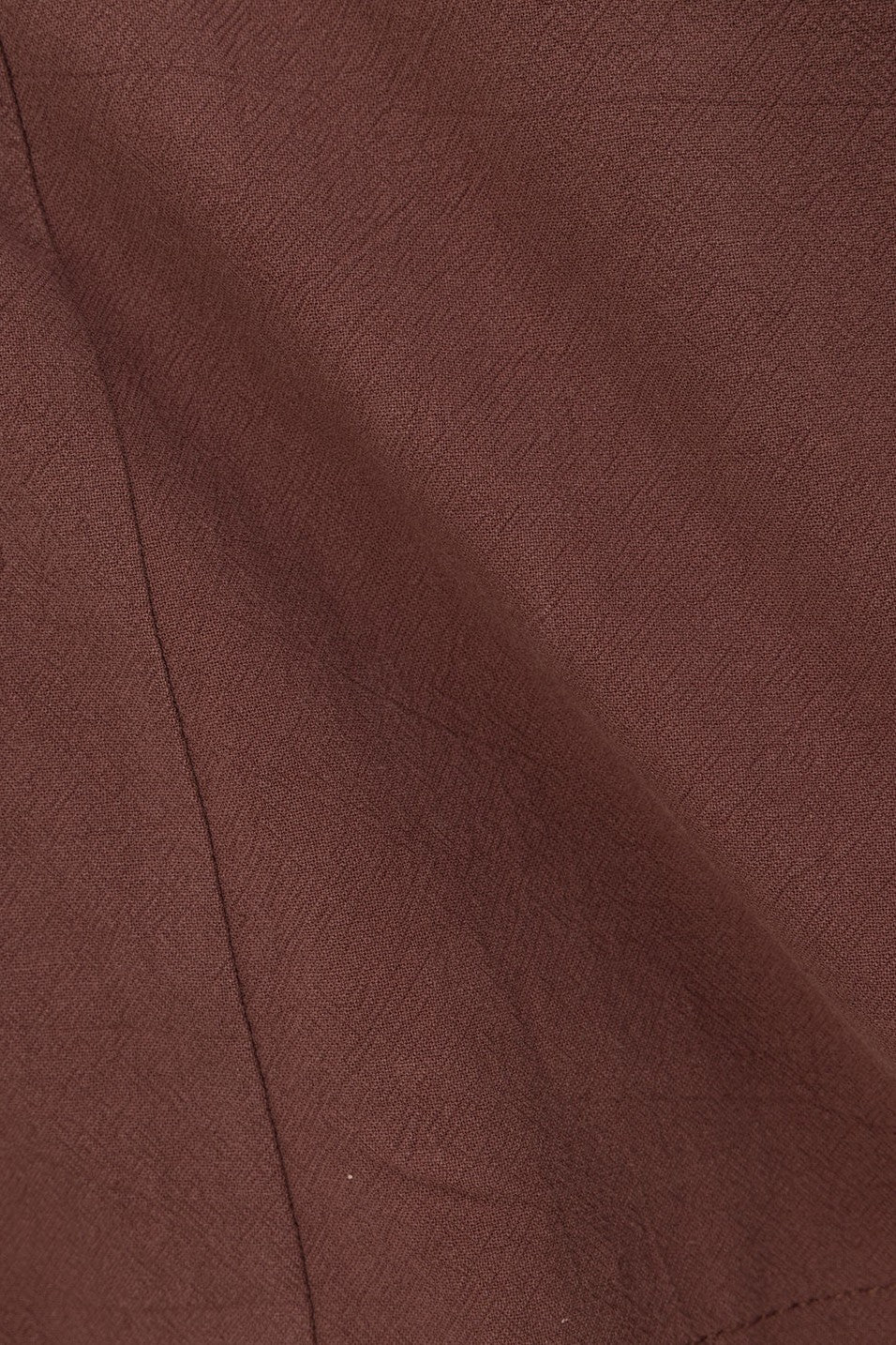 Brown mini dress, side view